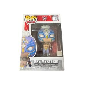 Funko Pop WWE Rey Mysterio #93 Action Figure Amazon Exclusive Glow in the Dark